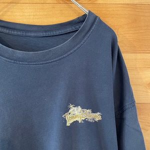 【TOMMYBAHAMA】バックプリント Tシャツ 釣り クルーザー カジキマグロ バックプリント ワンポイン XL ビッグサイズ トミーバハマ US古着 アメリカ古着