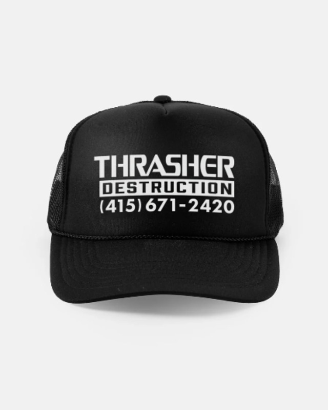 THRASHER / DESTRUCTION TRUCK HAT
