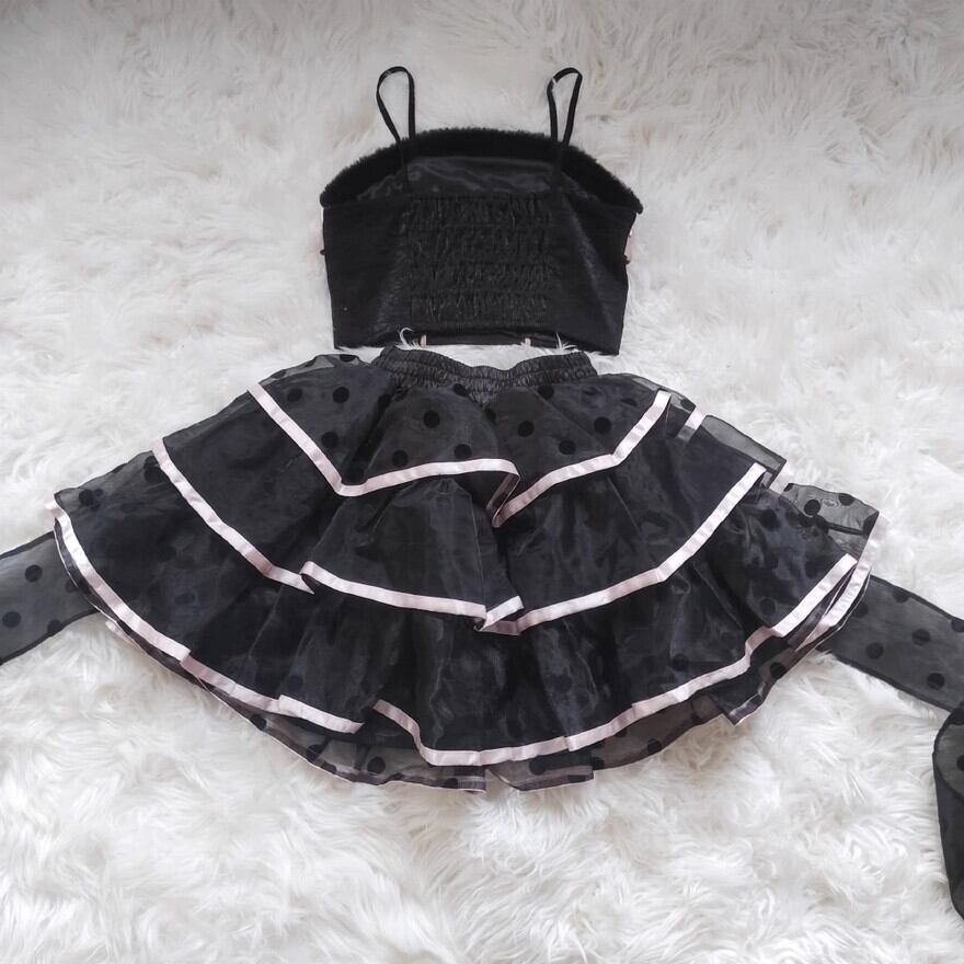 ゴスロリドレス 黒 フリル付き ウィッグ付き　ベイビー　あしながおじさんの靴付き 楽天市場】ゴシックロリータOPドレス黒長袖レースフリル