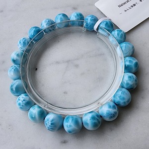 【FS067《1点物》】極上ラリマー　天然石　約9.1〜9.4mm　内径約16.5cm