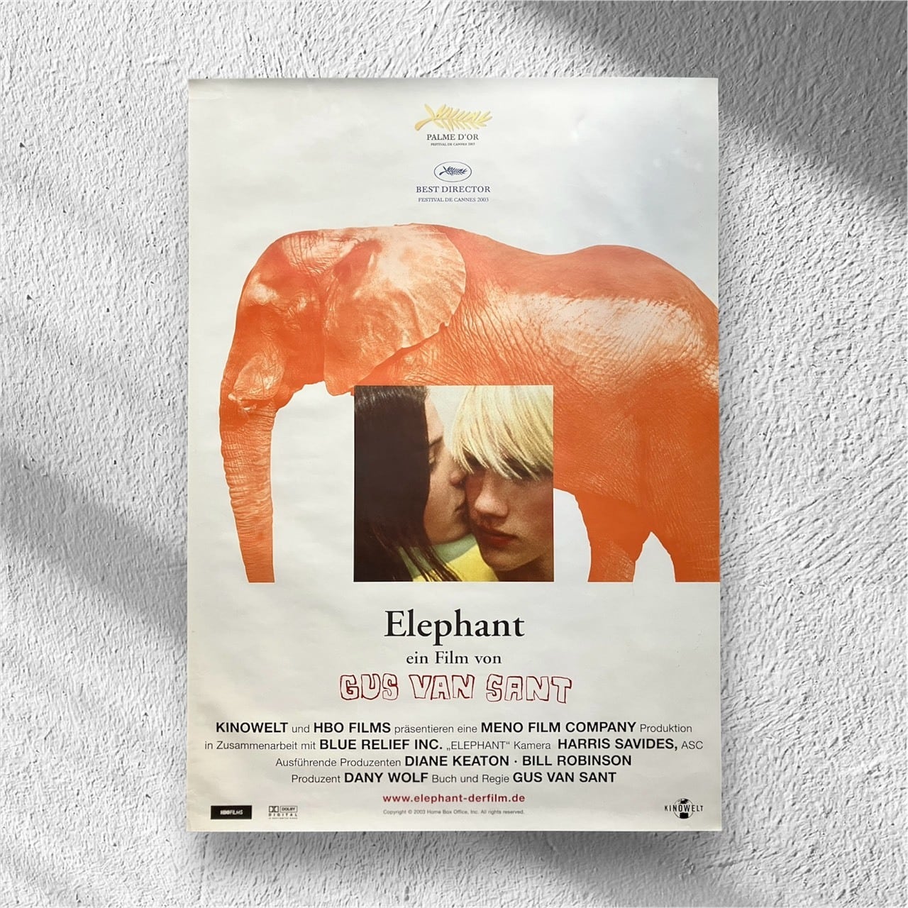 2003「Elephant」ドイツ版映画ポスター A1 Size | woodmarquee