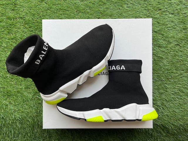 BALENCIAGA SPEED TRAINERS CUFFED BLACK 27㎝ 534379 96723