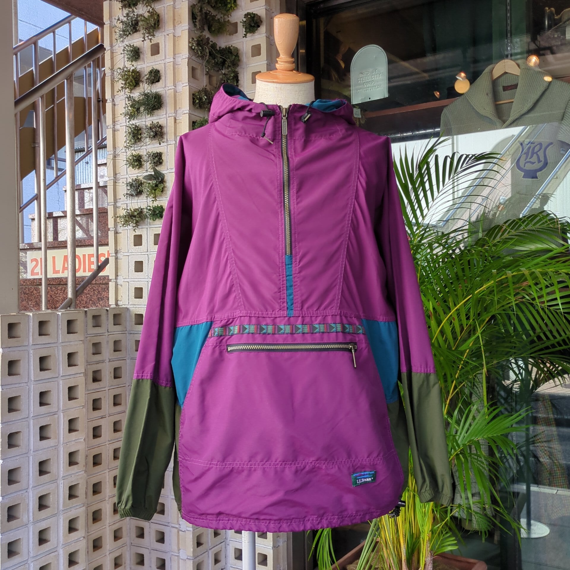 80's “L.L.Bean” Anorak hoodie outdoor jacket 80年代 “エルエル 80's “L.L.Bean” Anorak hoodie outdoor jacket 80年代 “エルエル