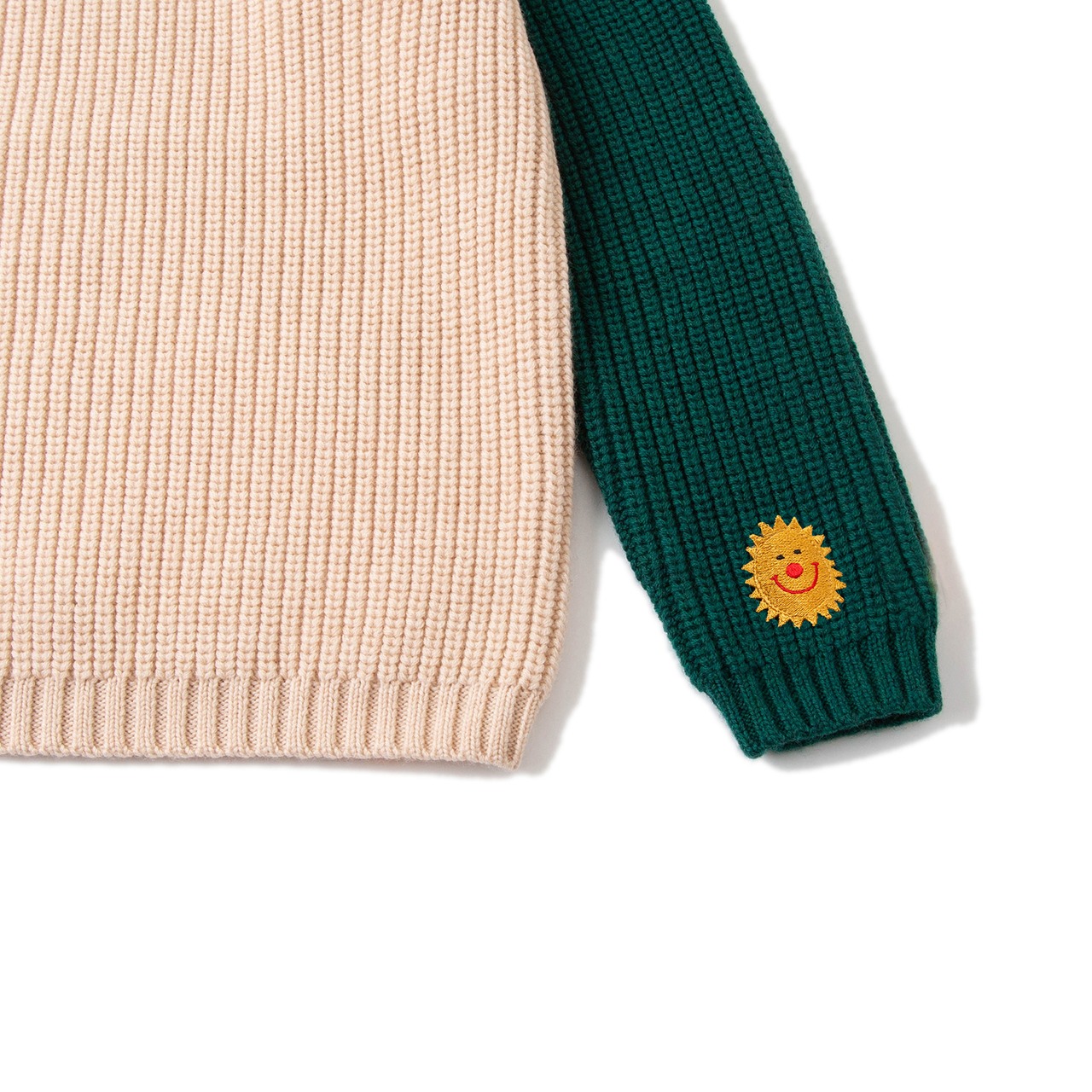 残り1点( 1-2Y ) Knit Planet / Circus Knit  - CREAM