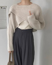 Cross design short Knit T20209