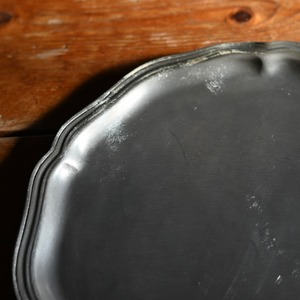 Pewter Plate / ピューター プレート〈 お皿・エタン・収納・店舗什器・食器・アンティーク・ヴィンテージ 〉114109