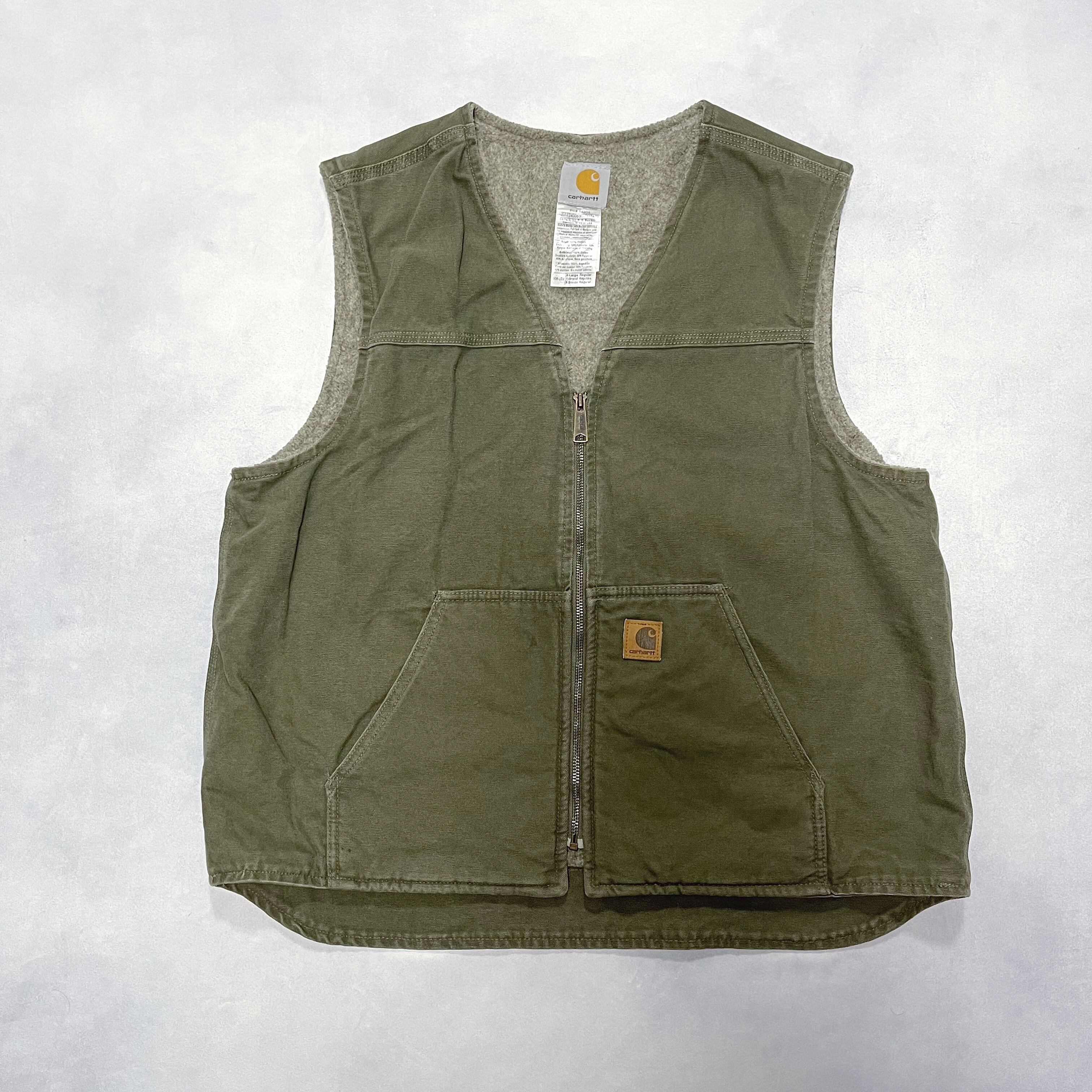 90's Carhartt カーハート ダック地ベスト | 古着屋DIGDIG