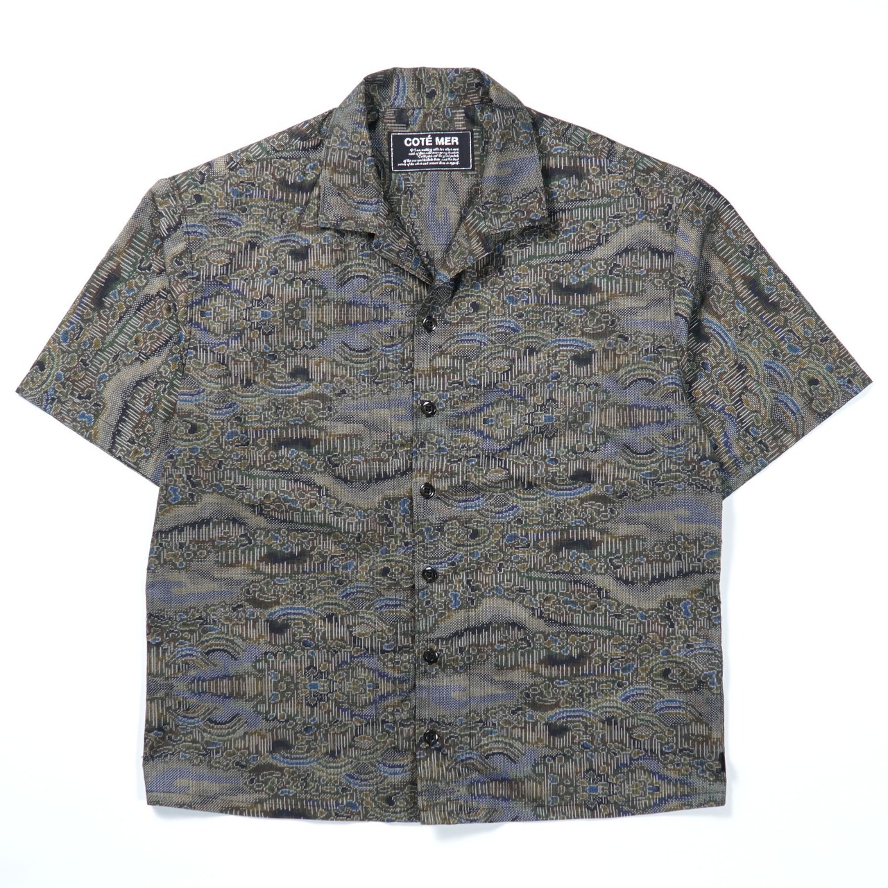 KIMONO OHSHIMA TSUMUGI SHIRT