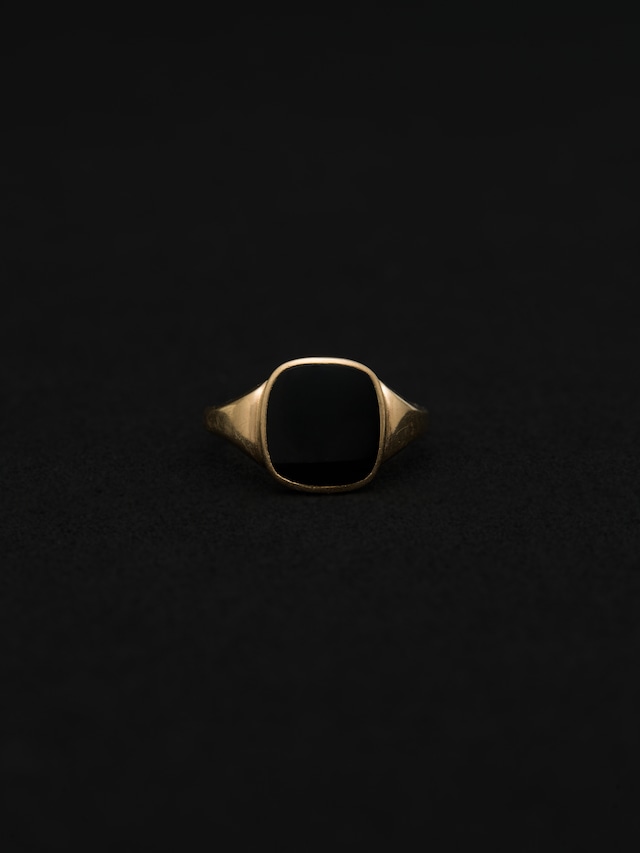 Onyx Signet Ring