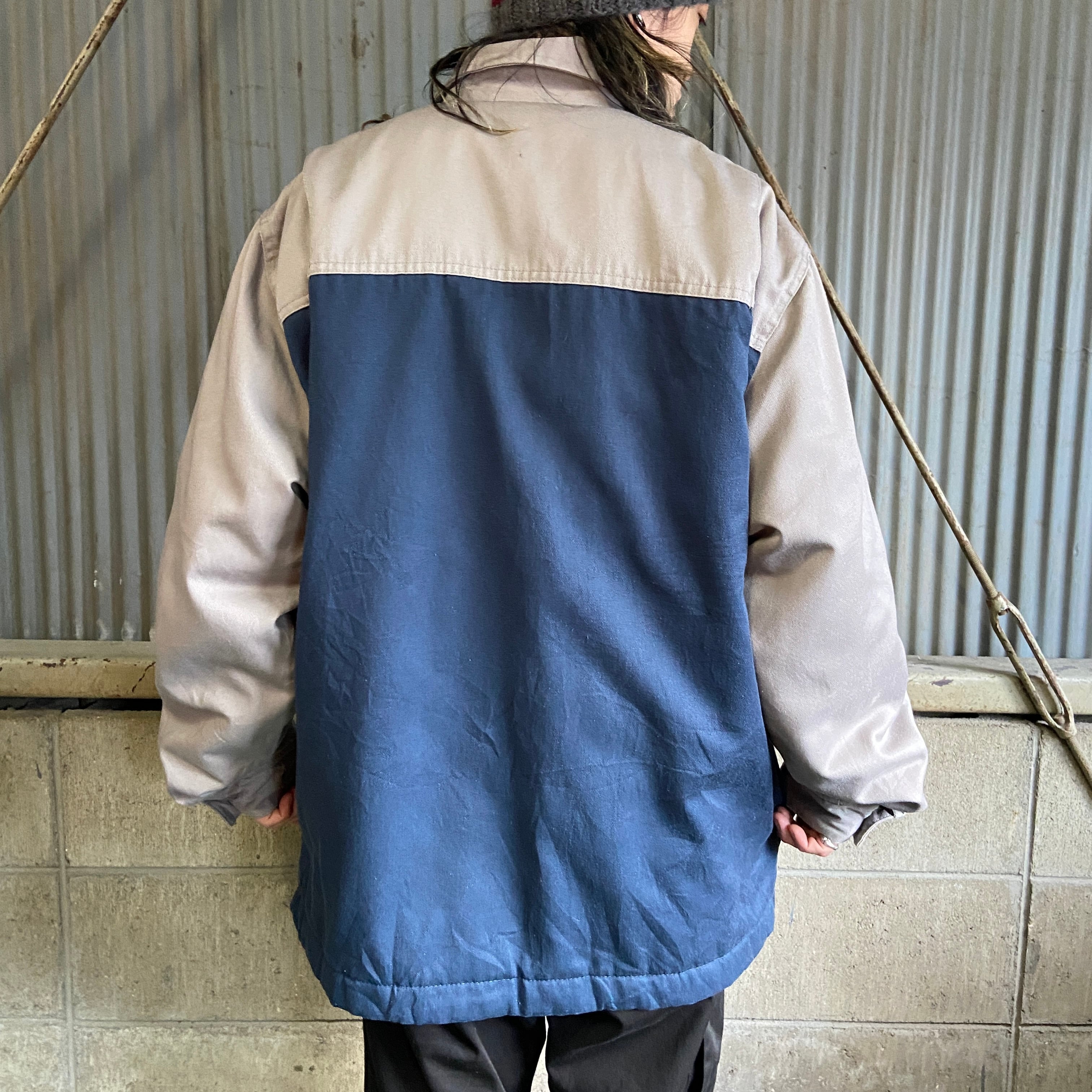 ビッグサイズ 90年代 Dickies ディッキーズ バイカラー ワーク 