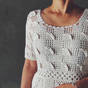 British crochet dress