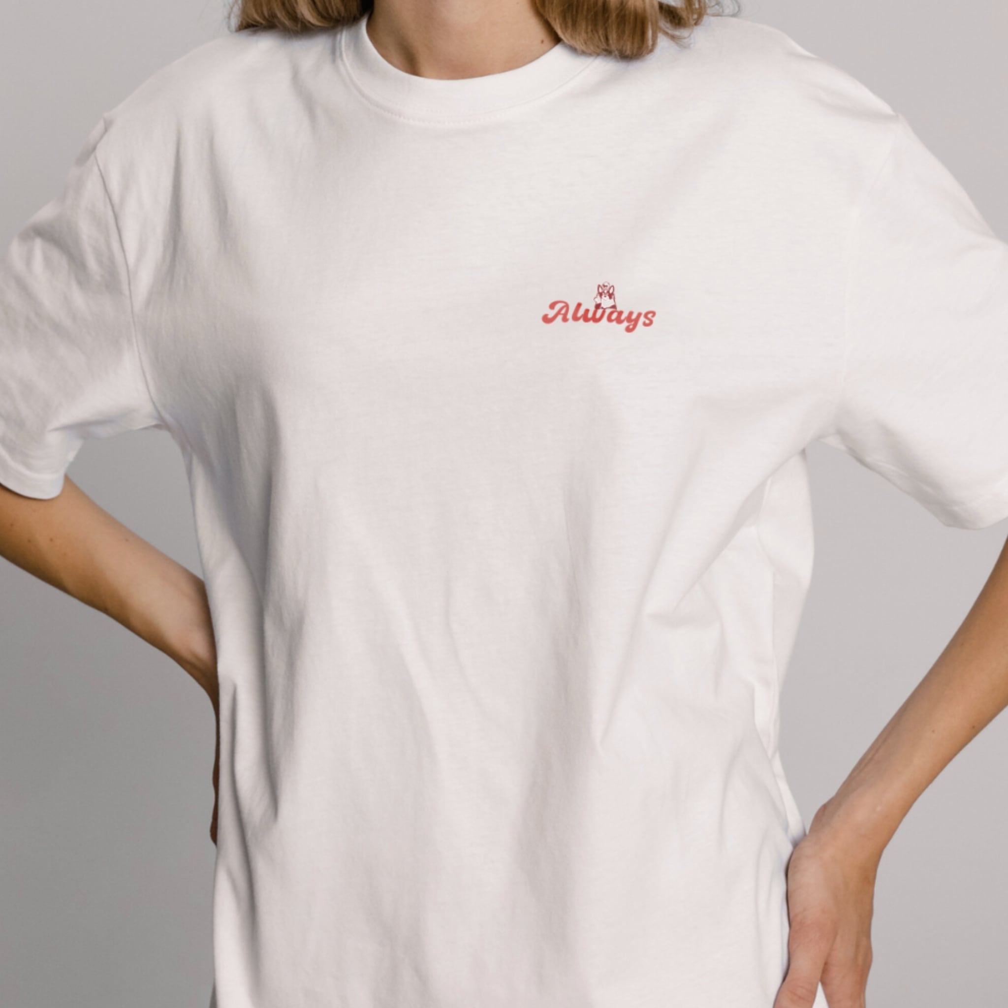 通常販売】*こぎTシャツ* Always on your side | Sasako Shori Art Gallery