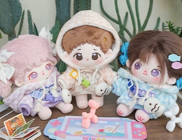 推しカラー ぬいぐるみ用パーカー 合計19枚