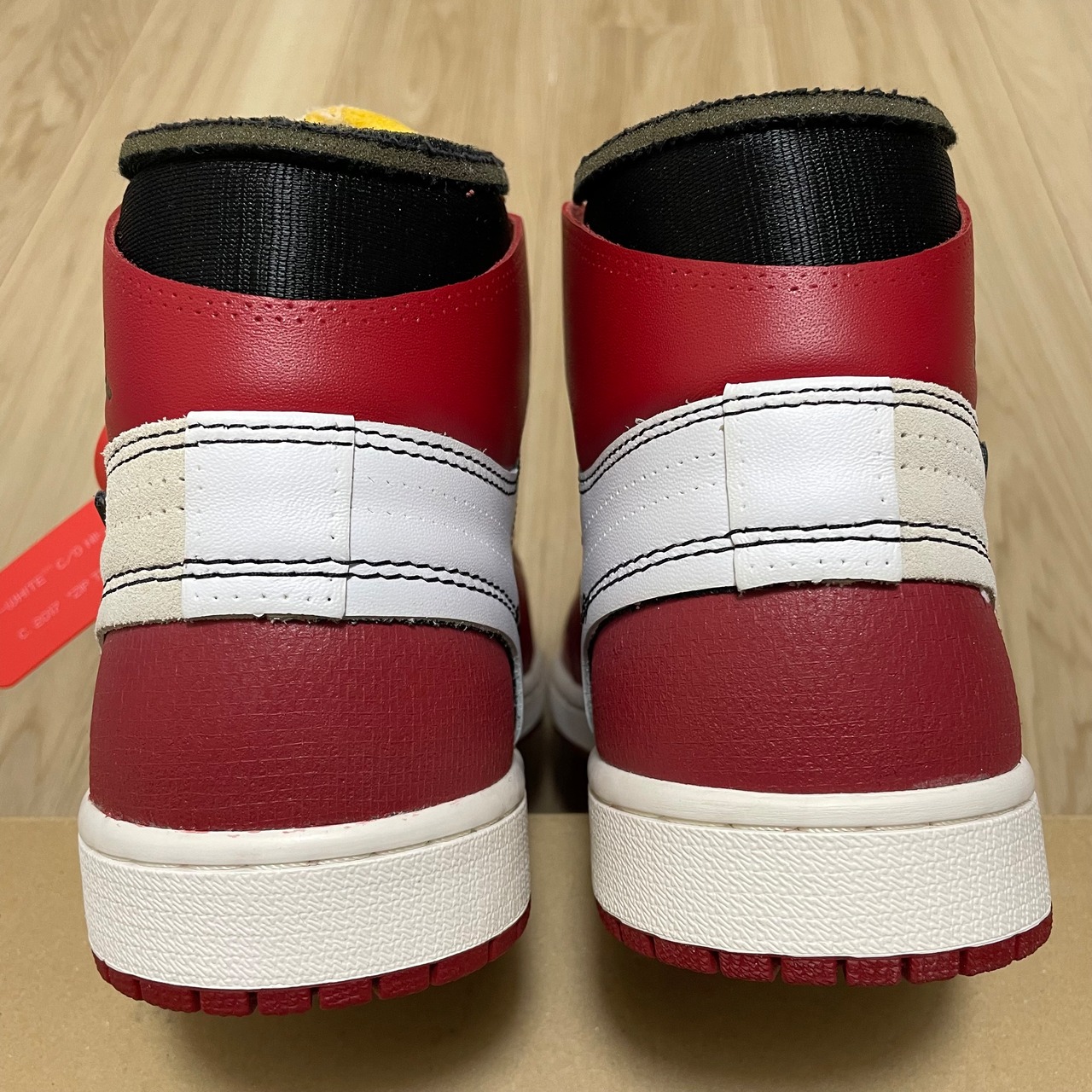 ×OFF-WHITE THE 10 AIR JORDAN 1 RETRO HIGH CHICAGO AA3831-100