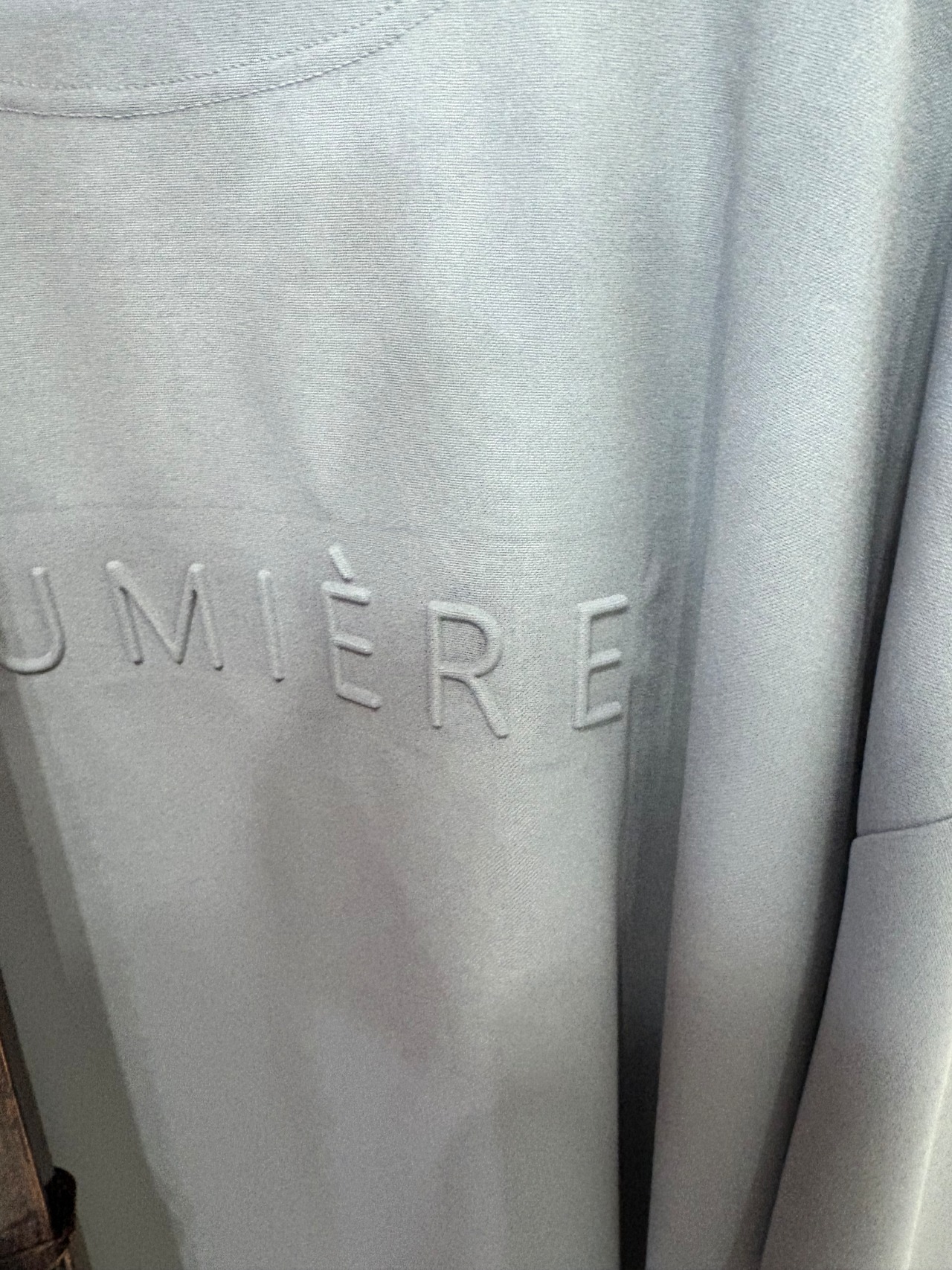 atelier six ロゴ　厚手ジョーゼットトレーナー　21256517