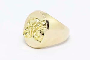 SIGNET RING 18K GOLD RING (SMALL SIZE)