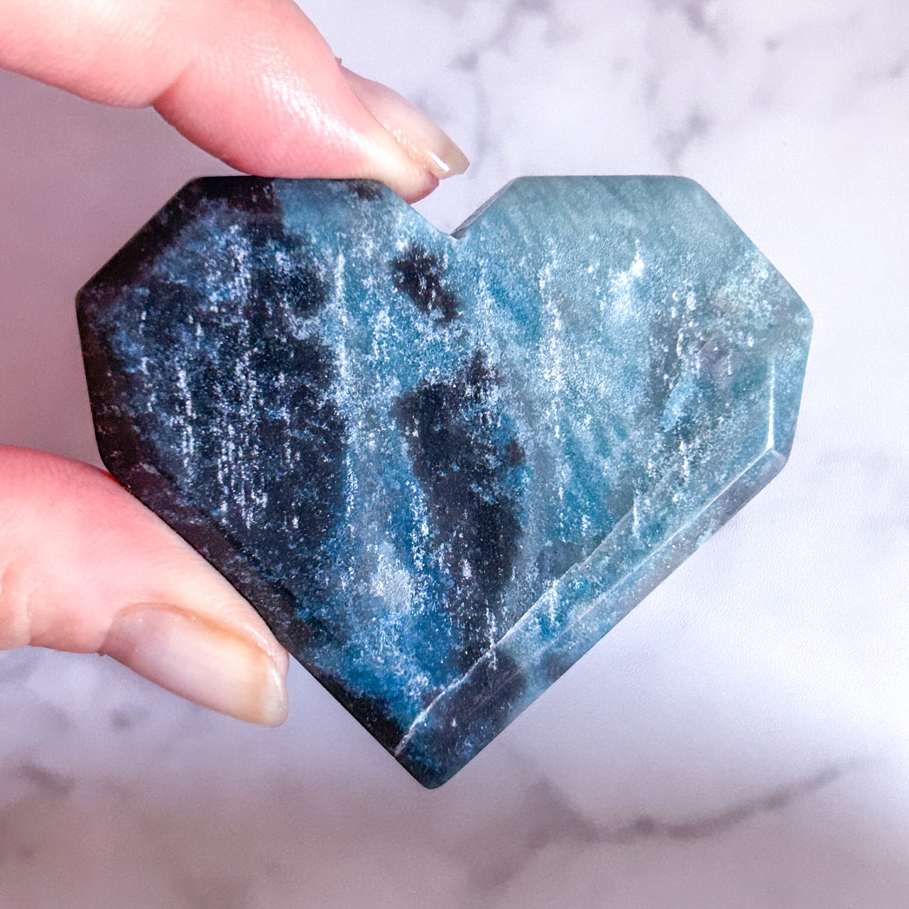 トロレアイトインクォーツ ハートA