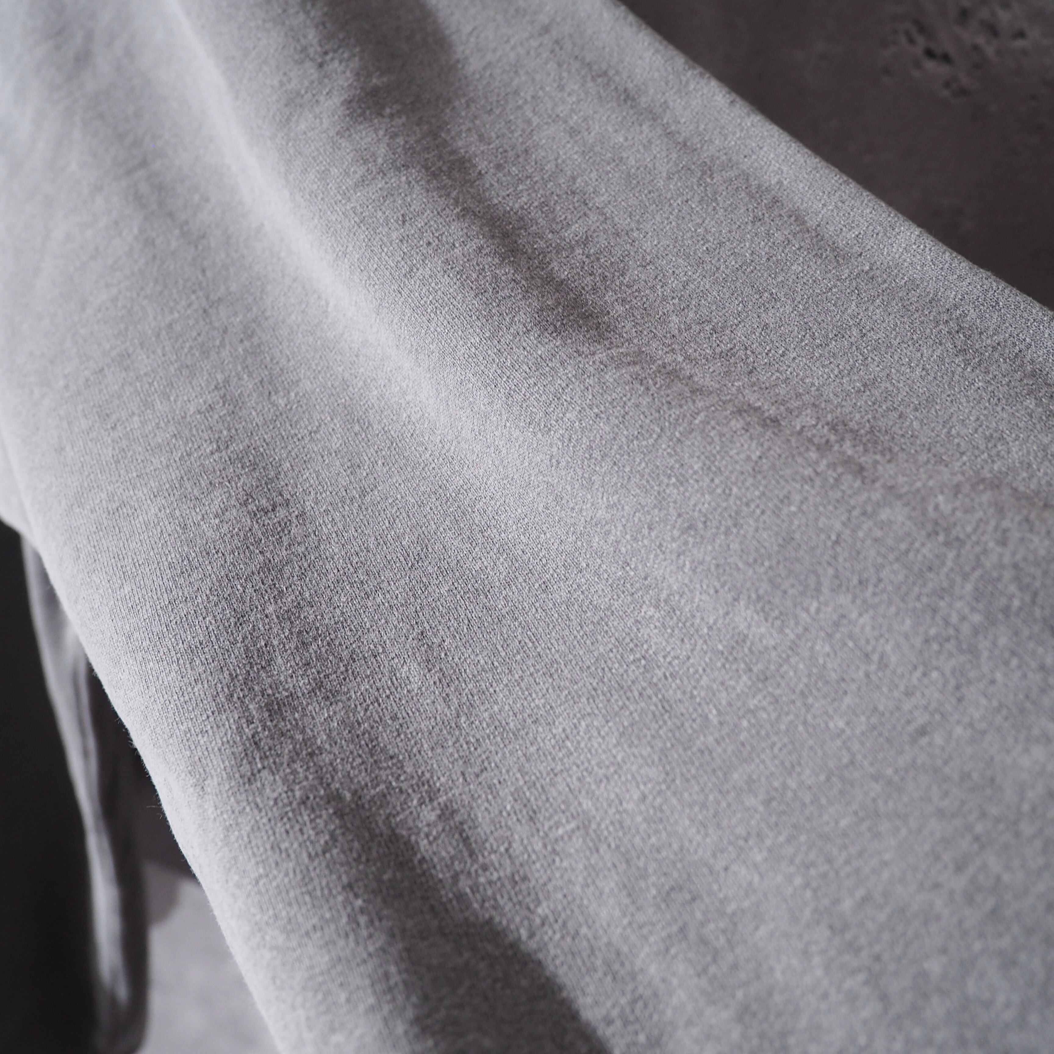 1990s " DKNY " Good Fade × Logo Printed vintage loose sweat shirt (Made in USA)