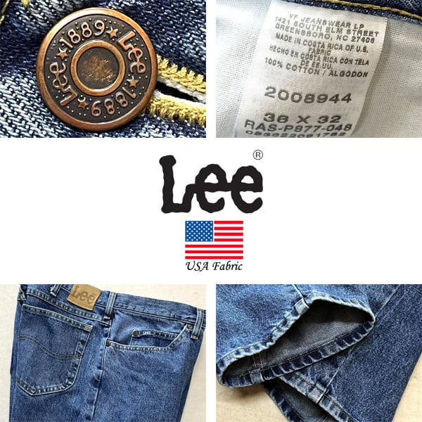 1点物◇USA素材リーLeeジーンズ36デニムパンツ古着メンズXL 1点物◇USA素材リーLeeジーンズ36デニムパンツ古着メンズXL