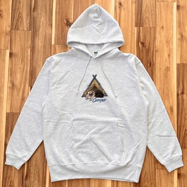 Camperパーカー(アッシュグレー)