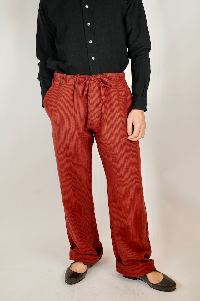 Django Atour/Stripes Linen Easy Pant