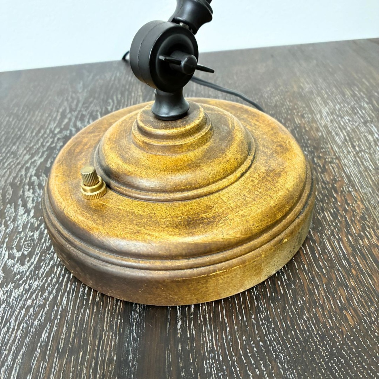 ACME Furniture BRIGHTON DESK LAMP アクメファニチャー ブライトン デスクランプ デスクライト 照明 ヴィンテージ カフェ 木製 デザイナーズ家具 木目調【中古】【廃盤】【LLサイズ】