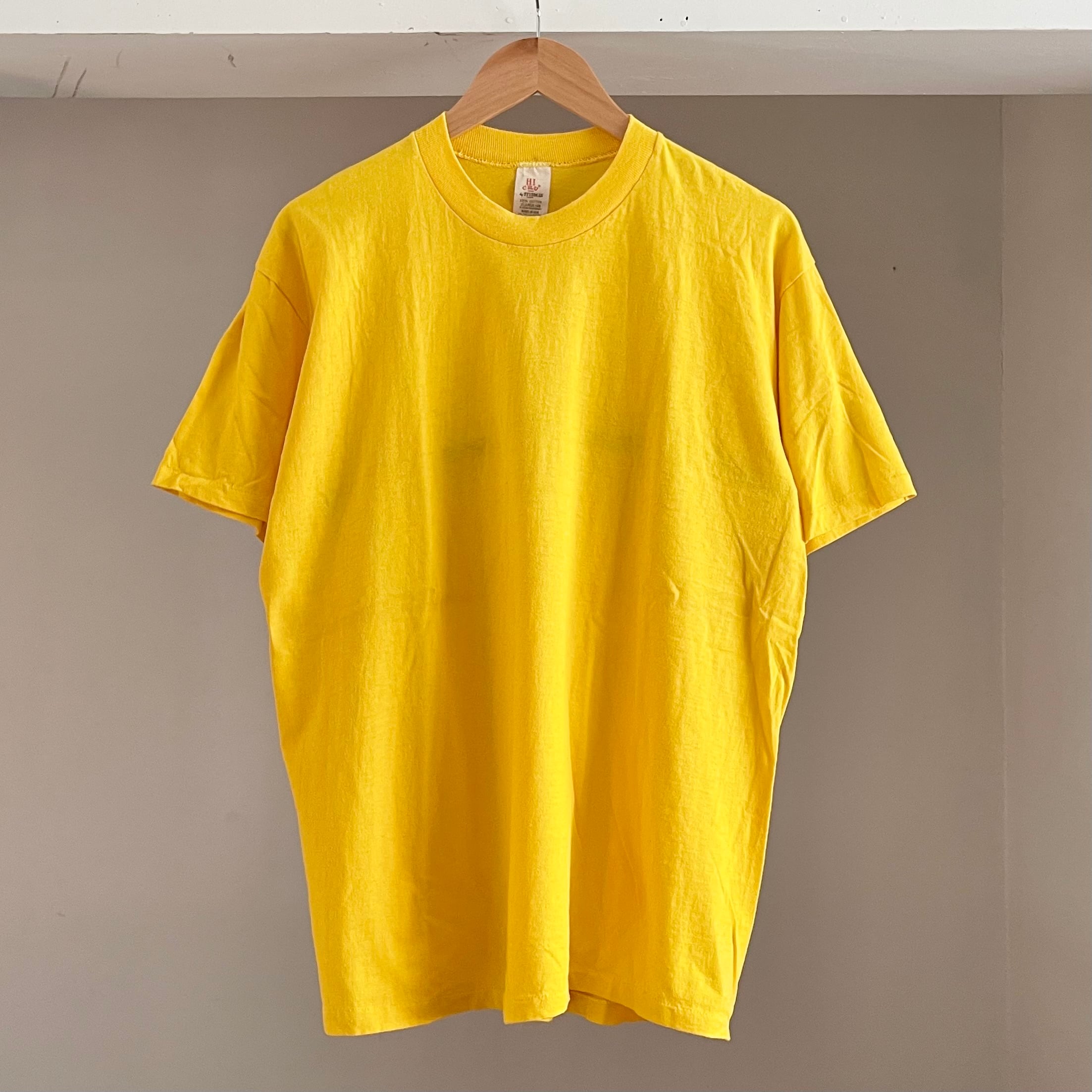 【Sz:XL 】70s HI CRU by STEDMAN 無地Tシャツ