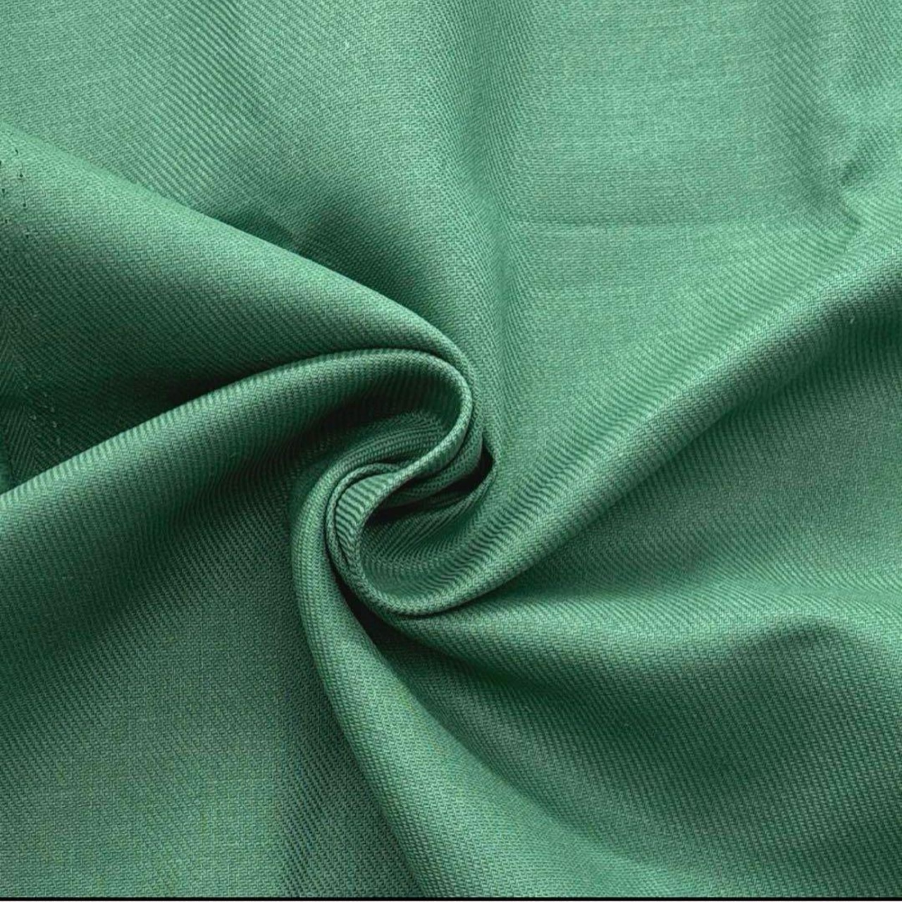TB276◆1m◆SM◆コットンリネン混ツイル生地◆ダークグリーン