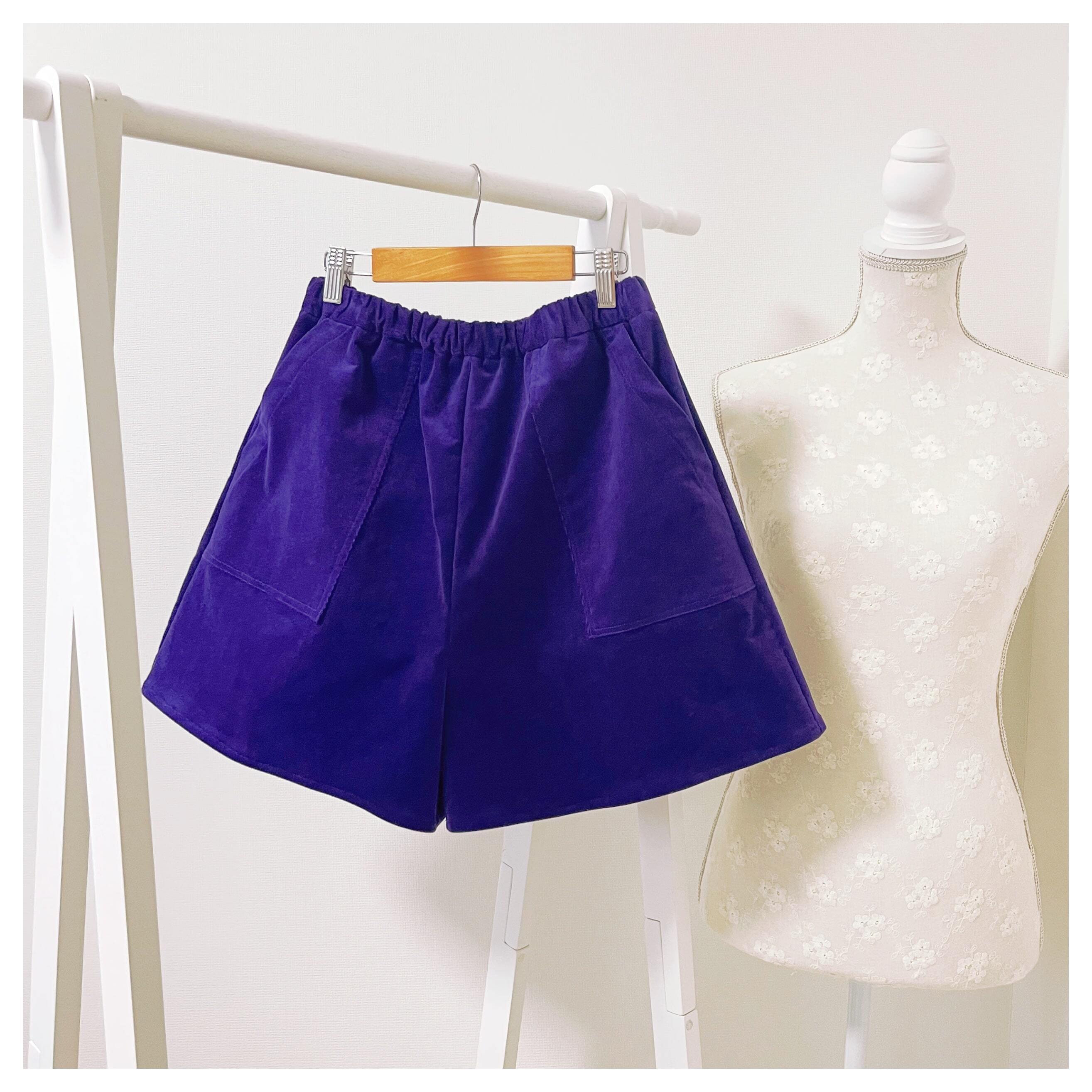 ショートパンツ型紙【紙版/レシピ付き】商用利用可能