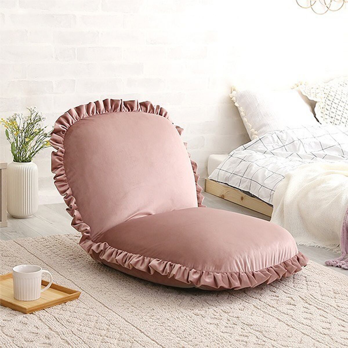 大人かわいいインテリア ベロア座椅子【Chammy -チャミー-】