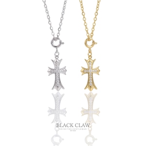 S925 Zirconia Cross necklace
