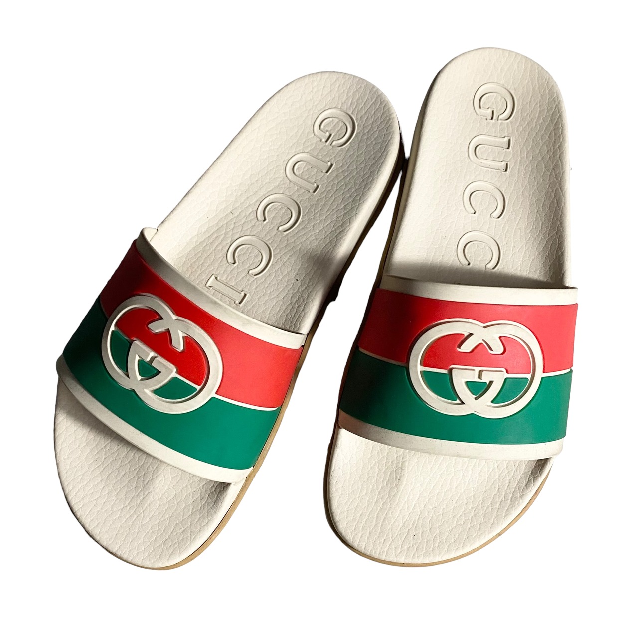 GUCCI rubber Slide sandals
