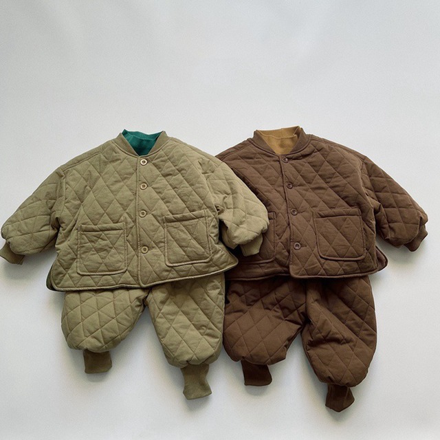 【BABY&KID】韓国風　厚手防寒アウター