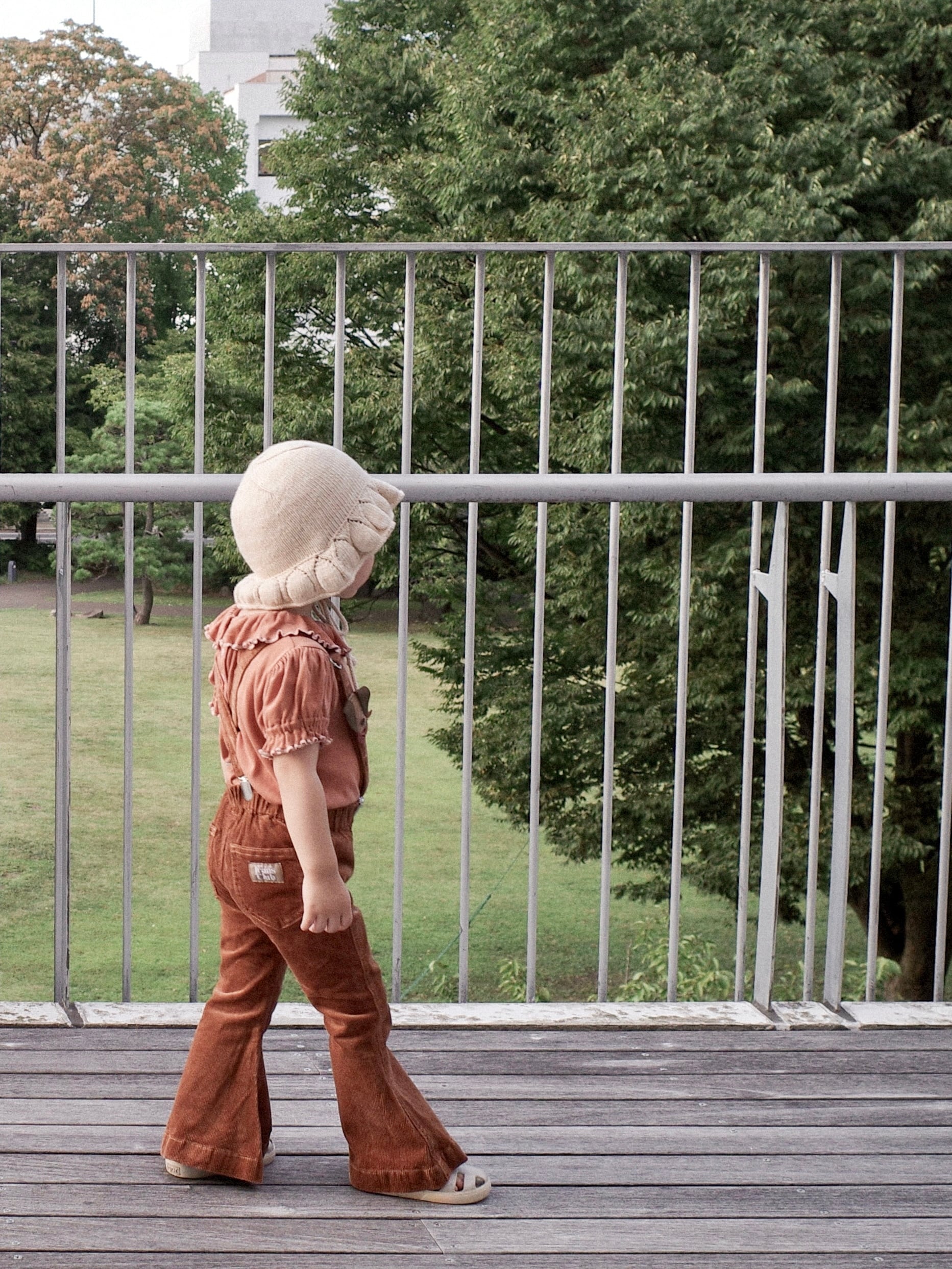 【即納/送料無料】twin collective / Farrah Flare Jean - Whisky Cord-