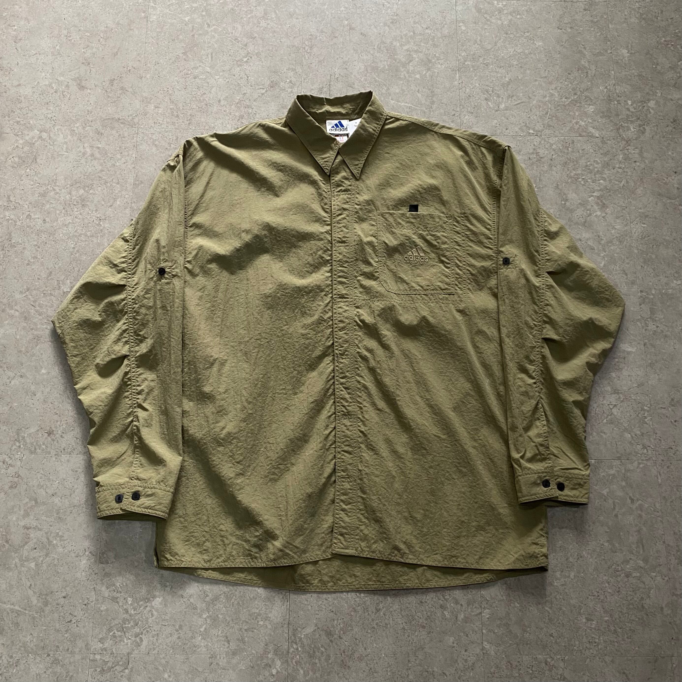 1999s adidas tactical nylon shirt【仙台店】