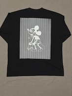 J RAT L/S TEE BACK PRINT BLACK