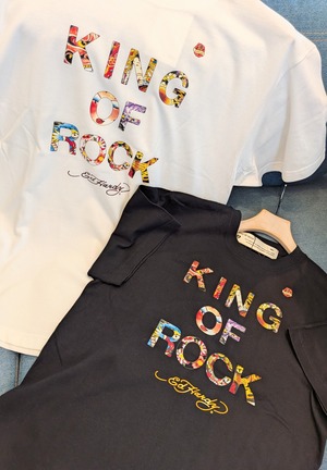 KING OF ROCK /Ed Hardy キングオブロック ED Tシャツ