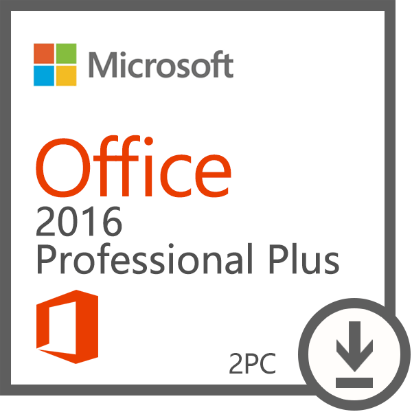 Microsoft Office 2016 Pro plus[ダウンロード版] (PC2台/1ライセンス)日本語版 | PC-BAR <Microsoft  officeの通販ショップ>