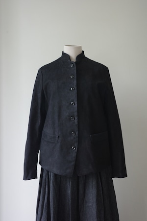 【受注生産】genre ジャンル / F.F JACKET (ORIGINAL MOLESKIN LEATHER)