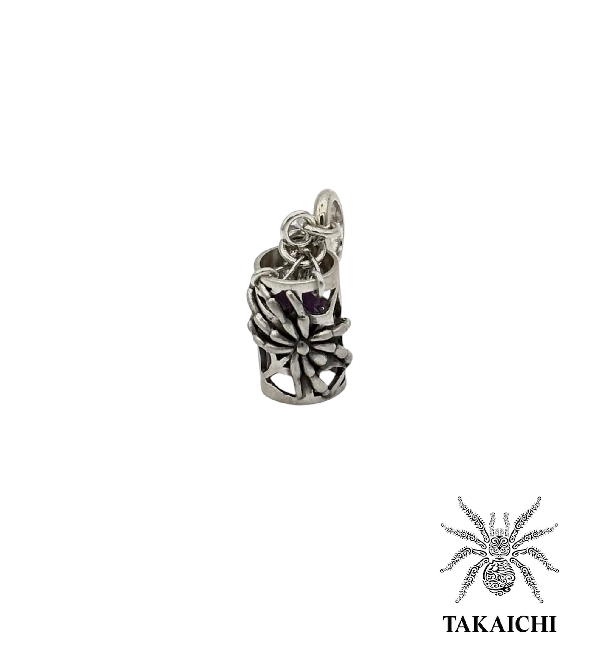 一点物 蜘蛛入琥珀ハエトリグモ番 トップ | シルバーアクセサリー -鷹弌-