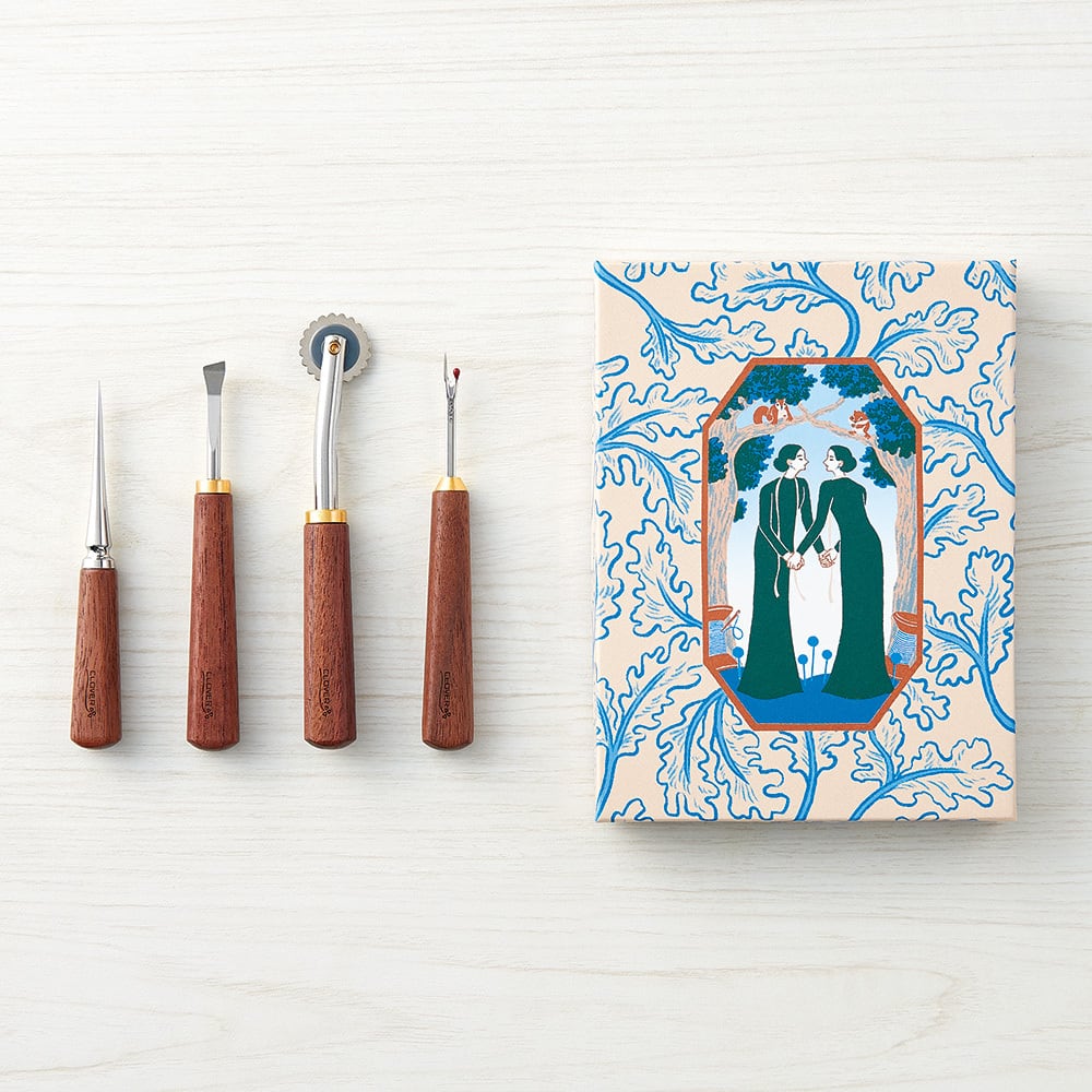 くるみの木のソーイングツールセット