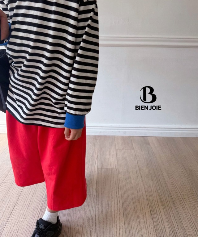 《送料無料》予約:マレンストライプT【BIENJOIE】※ジュニアサイズ