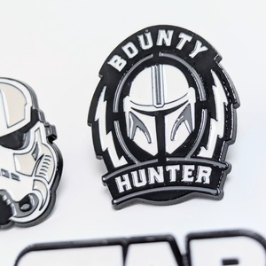 送料無料！ ★ピンズ PINS★ピンバッジ 【 Star Wars / スター・ウォーズ 】4Pセット / ダース・ベイダー / ストームトルーパー / バウンティ・ハンター〚アメリカン雑貨 アメトイ〛