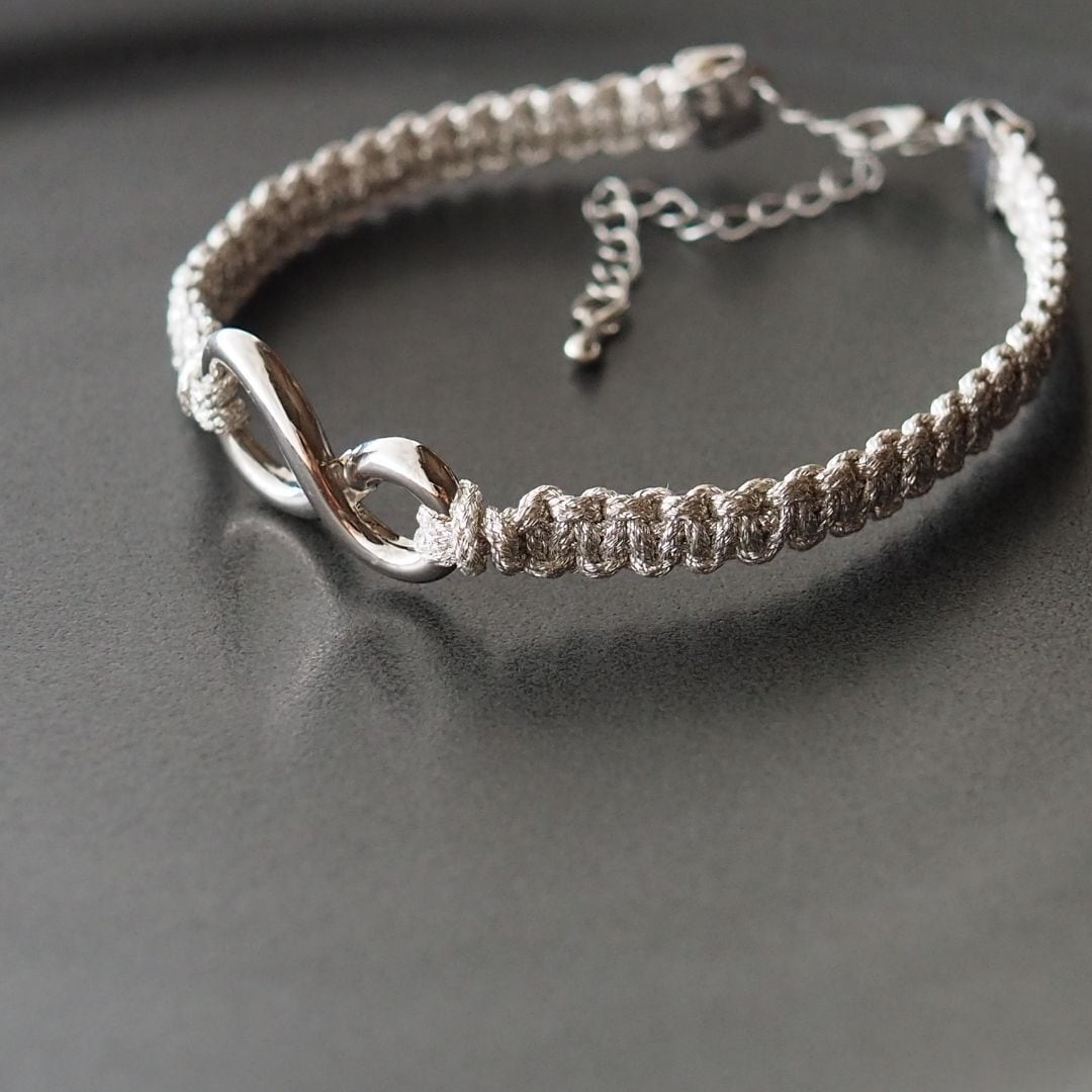 インフィニティブレスレット【シルバー】受注生産 | amiiro
