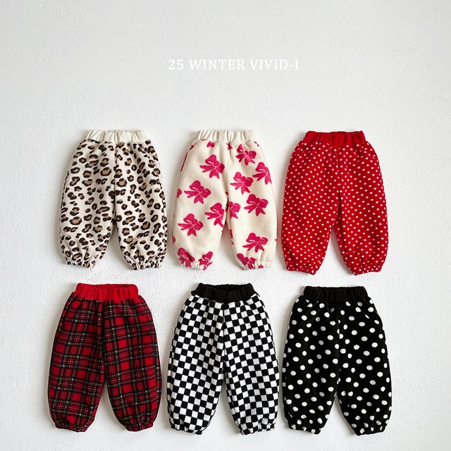 fleece jogger pants 【VIVID】※12月下旬〜1月上旬発送予定
