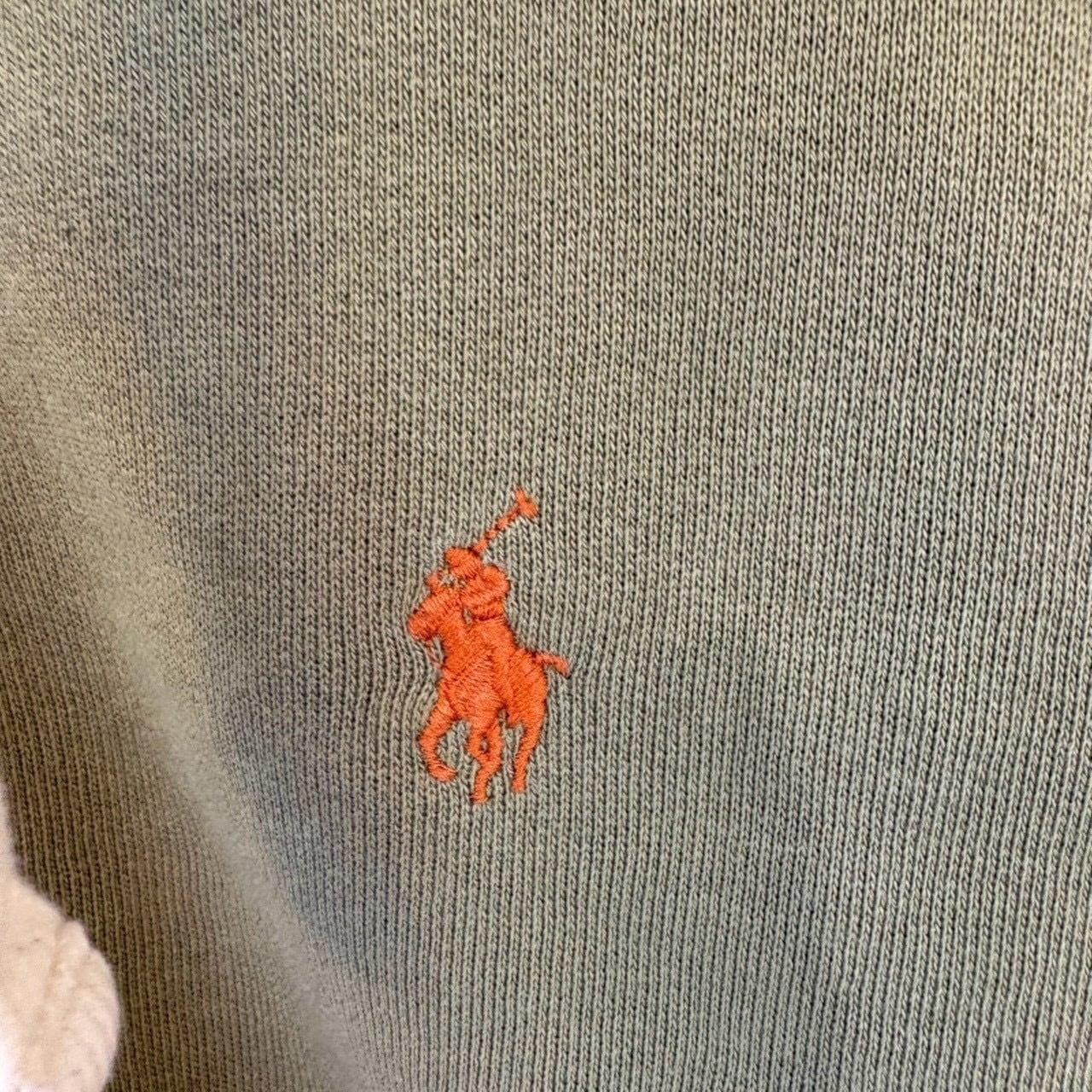 Ralph Lauren ラルフローレン ジップパーカー S 刺繍ロゴ ワンポイント