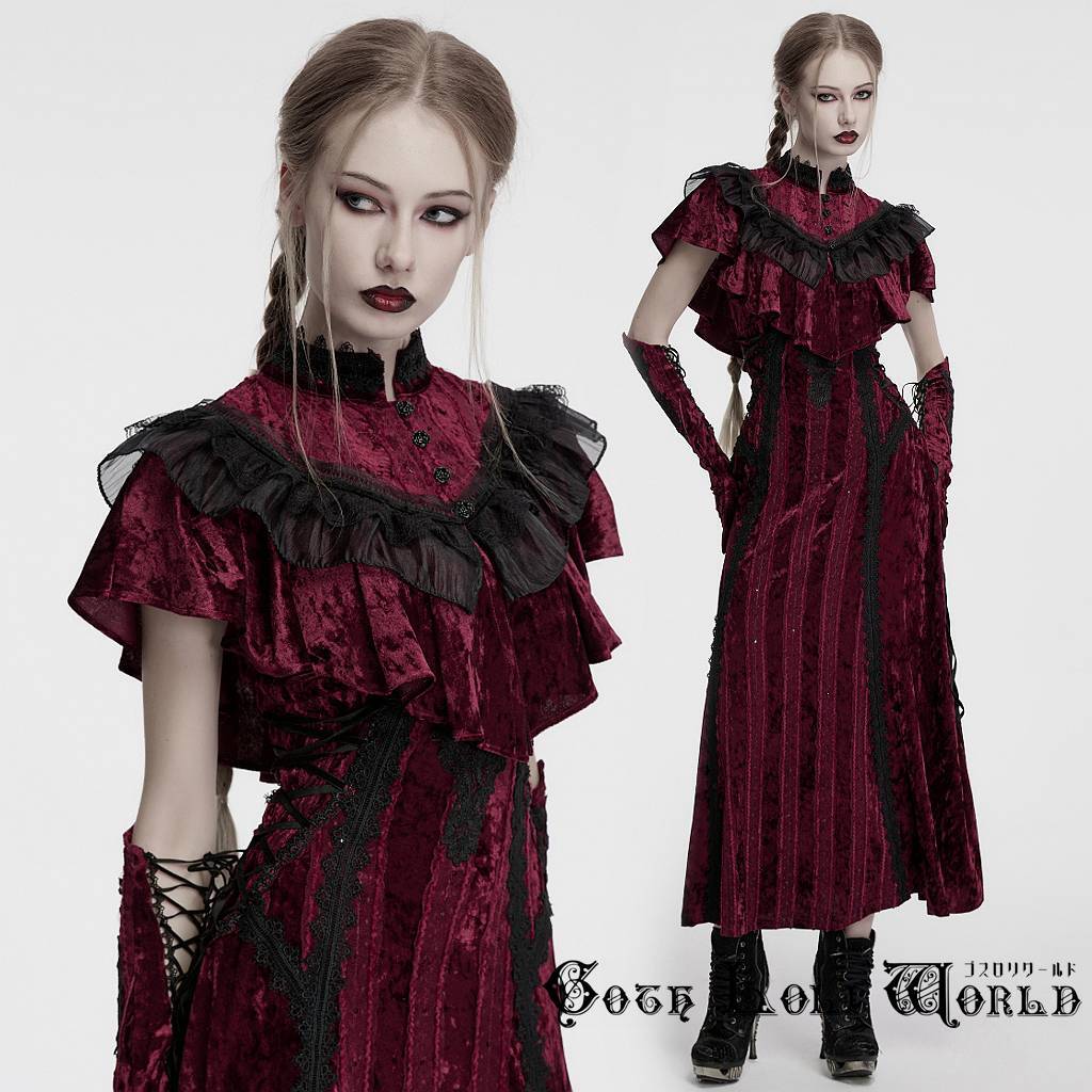 即納/送料無料】ECA012 アラベスクジャガードシースルー クローク