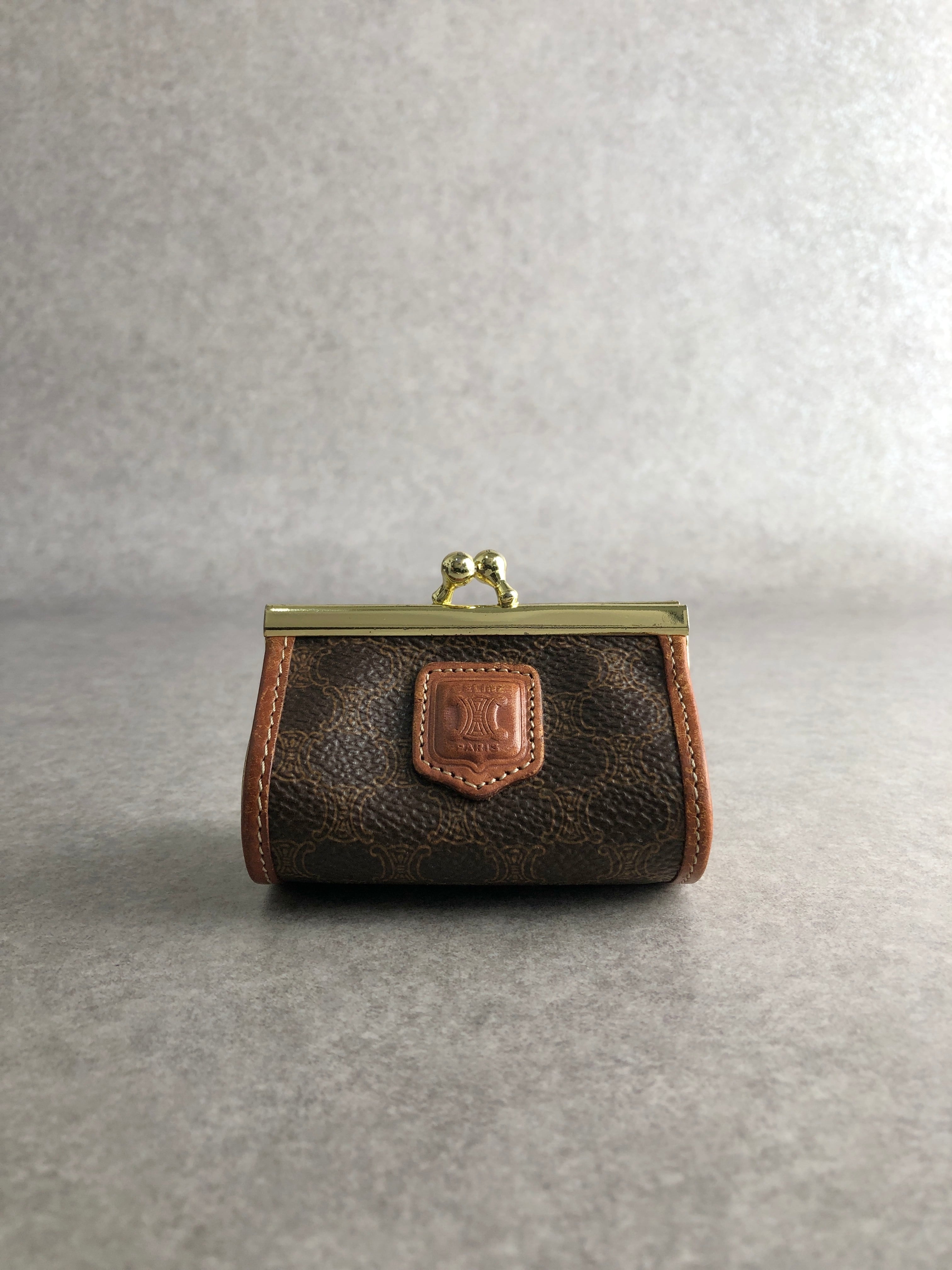 HERMES エルメス コインケース ブラウン レザー ルヴァンキャトル