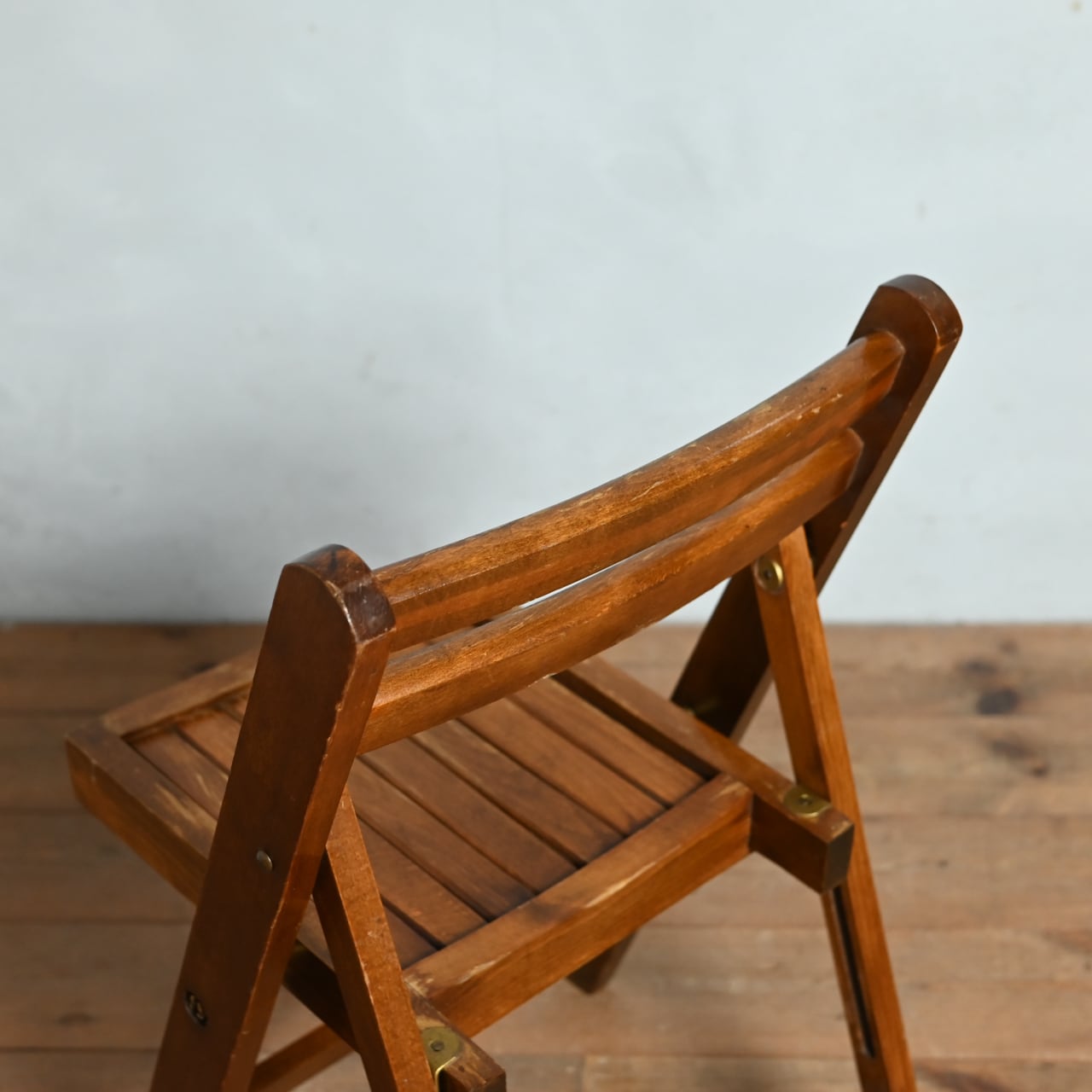 アンティークフォールディング チャイルドチェア Folding Kids Chair / フォールディング キッズ チェア〈折り畳み椅子