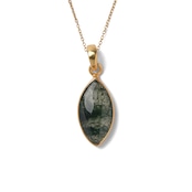 【MARKET】SINGLE STONE NECKLACE 0169